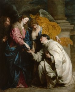 A visão do Beato Hermann Joseph de Anthony van Dyck