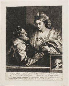 Ticiano e sua amante de Anthony van Dyck