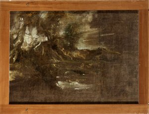 Paisagem arborizada de Anthony van Dyck
