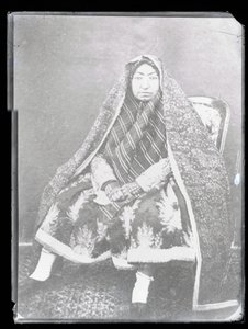 Retrato de estúdio: Nasir Al-Din Shah