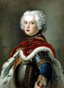 Frederico II, o Grande , rei da Prússia de Antoine (after) Pesne