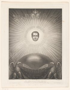 Glorificação de Napoleão Bonaparte de Antoine Aubert