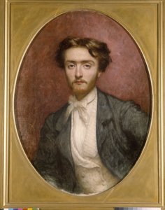 Retrato de Pierre Pastre (óleo sobre tela) de Antoine Auguste Ernest Herbert or Hebert