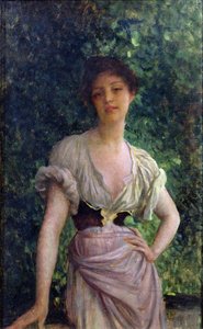A lavadeira de Antoine Auguste Ernest Herbert or Hebert