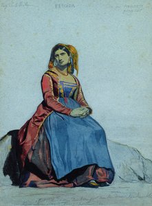Mulher de Procida, sentada