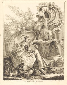 O caçador de Galand, 1736.