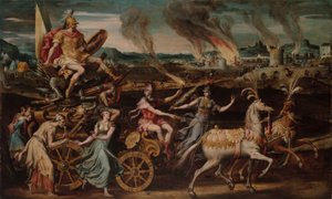 O triunfo de Marte de Antoine Caron