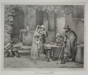 O Escritor Público de Antoine Cécile Hortense Haudebourt Lescot
