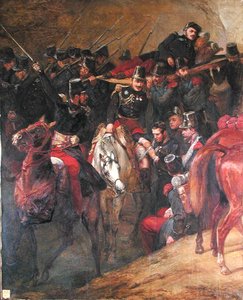 O Ataque a Muzayah de Antoine Charles Horace Vernet