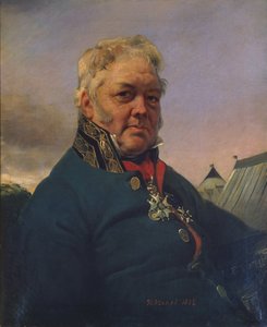 Barão René Nicolas Dufriche-Desgenettes (1762-1837) 1822 (óleo sobre tela) de Antoine Charles Horace Vernet