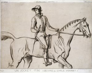 Jockey de Antoine Charles Horace Vernet