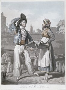 O vendedor de peixe de Antoine Charles Horace Vernet