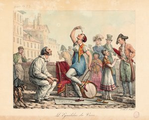 O balanceador de vidro, 1815-30 de Antoine Charles Horace Vernet