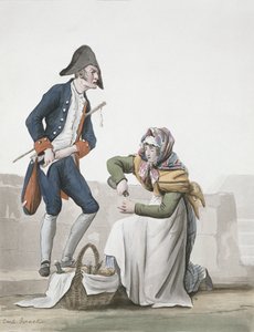 O vendedor de conhaque de Antoine Charles Horace Vernet