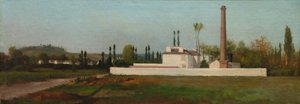 Planta industrial, c.1865-70 (óleo sobre tecido)