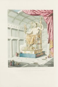 O Júpiter Olímpico: ou A Arte da Escultura Antiga, frontispício de Antoine Chrysostome Quatremère de Quincy