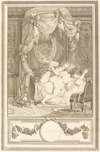 La raclee avec des roses (The Thrashing with Roses) de Antoine Cosme Giraud after Antoine Borel