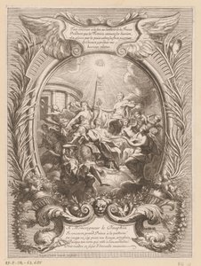 Alegoria da fama do Delfim de Antoine Coypel