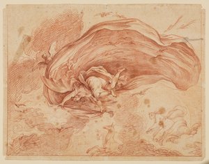Alegoria da noite, século XVII de Antoine Coypel