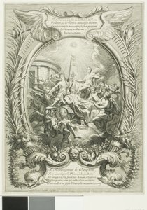 Alegoria da Glória do Delfim de Antoine Coypel