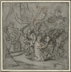 Martírio de um santo de Antoine Coypel