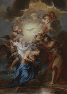 O Batismo de Cristo de Antoine Coypel