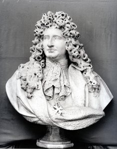 Busto de Jules Hardouin Mansart (1646-1708) 1698 (mármore)