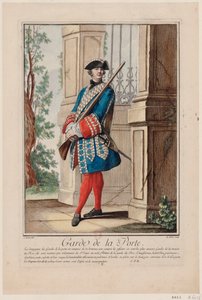 Guarda do Portão, 1756. de Antoine Jean De Fehrt
