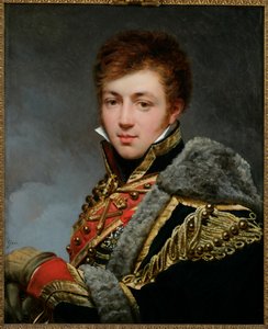 Francês: Portrait du comte Honoré de La Riboisière (1788-1868) de Antoine Jean Gros