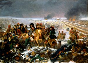 Napoleão no campo de batalha de Eylau de Antoine Jean Gros