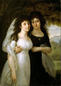 Retrato das Irmãs Maistre de Antoine Jean Gros