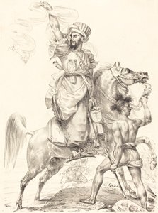 O chefe dos mamelucos a cavalo de Antoine Jean Gros