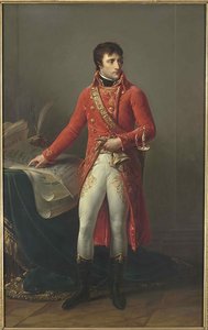 Napoleão Bonaparte como primeiro cônsul da França, 1803. de Antoine Jean Gros Baron