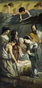 A adoração dos pastores, c.1630-32