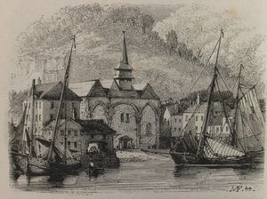Normandia Jules Janin ilustração 130 de Antoine Leon Morel Fatio