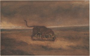 Tigresa de Antoine Louis Barye