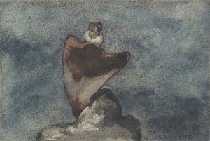 Abutre, 1810-75. de Antoine Louis Barye
