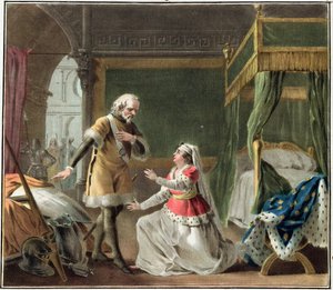 A devoção heróica de Marguerite de Provence (1219-95) 1787 de Antoine Louis Francois Sergent Marceau