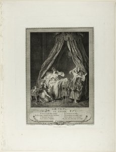 Ascensão, a partir de Monumento do Traje Físico e Moral do final do século XVI de Antoine Louis Romanet