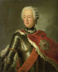 Retrato de Augusto Guilherme (1722-1758) de Antoine Pesne (copy after)