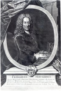 Friedrich Hoffmann, gravado por FG Wolffgang, 1735 de Antoine Pesne