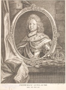 Frederick William I, Rei na Prússia e como Frederick William II Eleitor e Marquês de Brandenburgo de Antoine Pesne