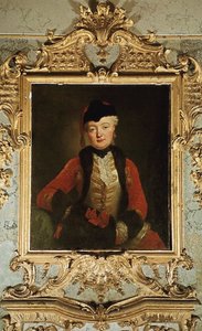 Retrato de Wilhelmine Dorothee von der Marwitz 1718-1787, c.1739 de Antoine Pesne