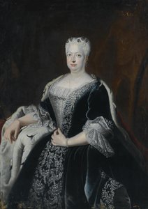 Sophia Dorothea de Hanover 1687-1757, rainha consorte na Prússia de Antoine Pesne School