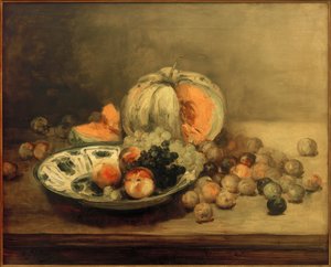 Tigela chinesa de frutas