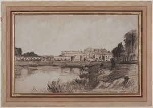Vista de Versalhes de Antoine Vollon