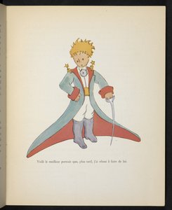 Eis o melhor retrato que mais tarde consegui fazer dele, ilustração de "Le Petit Prince", de Antoine de Saint-Exupéry