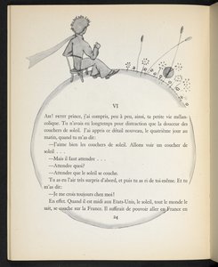 Ilustração de "O Pequeno Príncipe", de Antoine de Saint-Exupéry