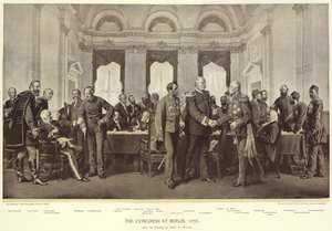 O Congresso em Berlim de Anton Alexander von Werner