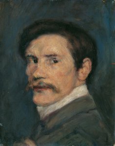 auto-retrato de Anton Arpad Schuster